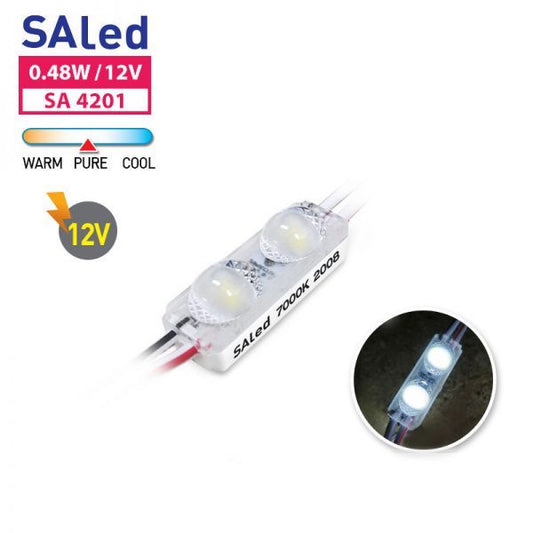 SA L-Mini 2 LED 0.48W 12V 7000K (50 Modules / Unit