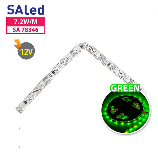 SA B-Mini Zigzag 120 12V Green (7.2W/M, 5 Metre/Roll)