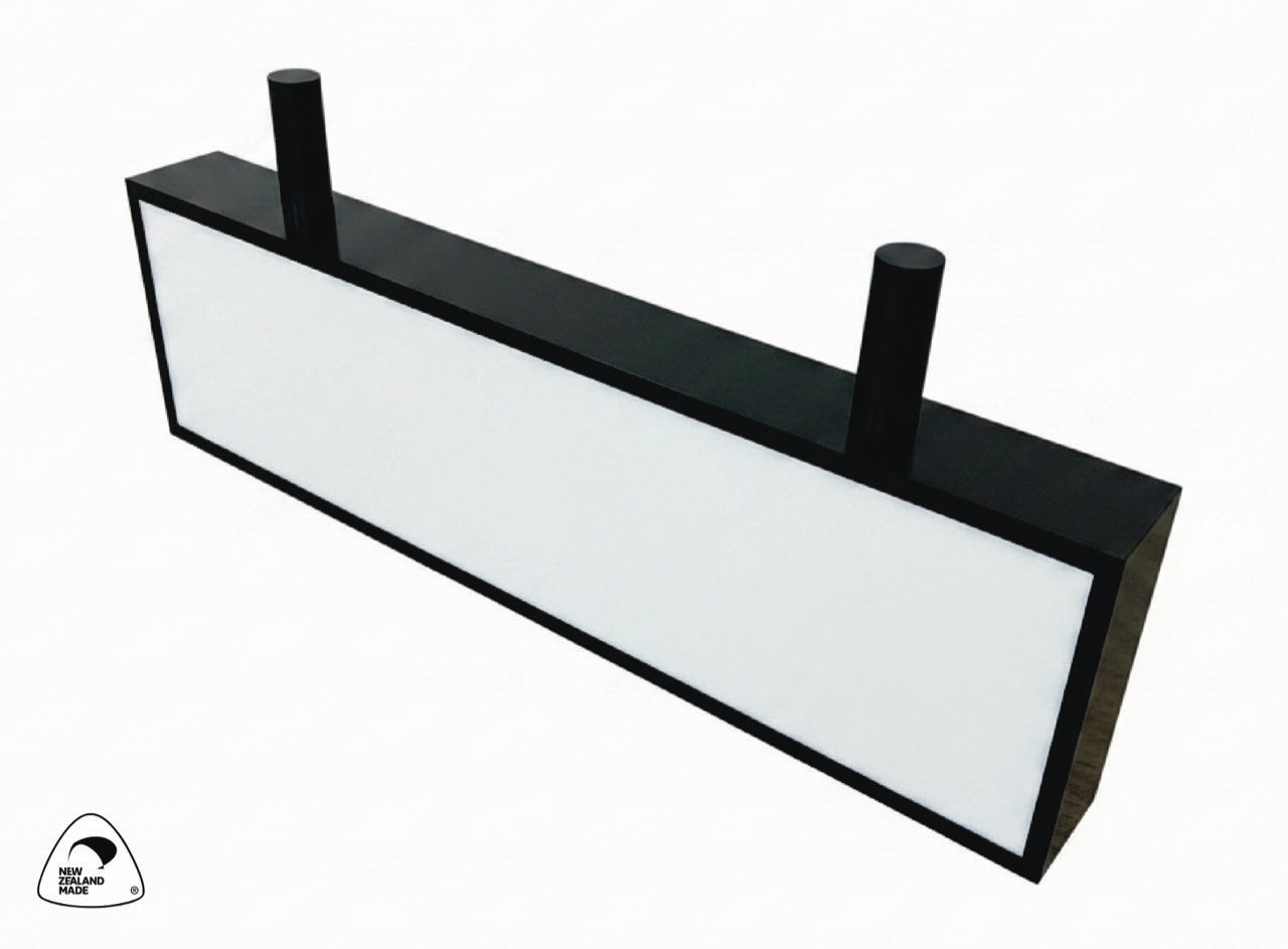 1800x400mm Double Sided Under Verandah Lightbox